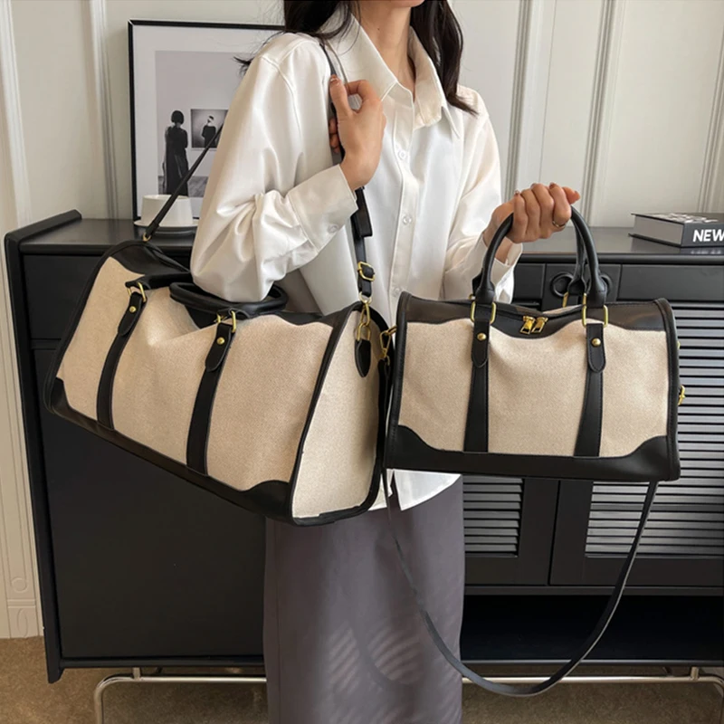 Fashion Commuter Casual Single Shoulder Crossbody Bag Women Travel Storage Tote Handbags Large Capacity Portable Canvas Bag
Fashion Commuter Casual Single Shoulder Crossbody Bag Women Travel Storage Tote Handbags Large Capacity Portable Canvas Bag