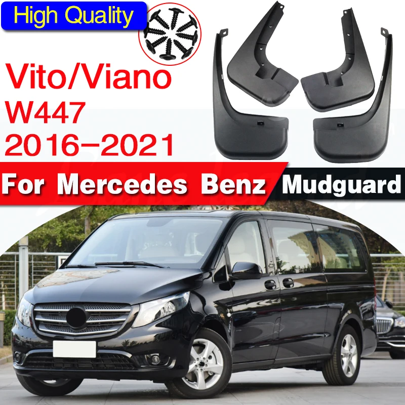 Mudguards Fit for Mercedes Benz V-Class Vito Viano 2016 2017~2021 W447 Car Accessories Mudflap Fender Auto Replacement Part
Mudguards Fit for Mercedes Benz V-Class Vito Viano 2016 2017~2021 W447 Car Accessories Mudflap Fender Auto Replacement Part