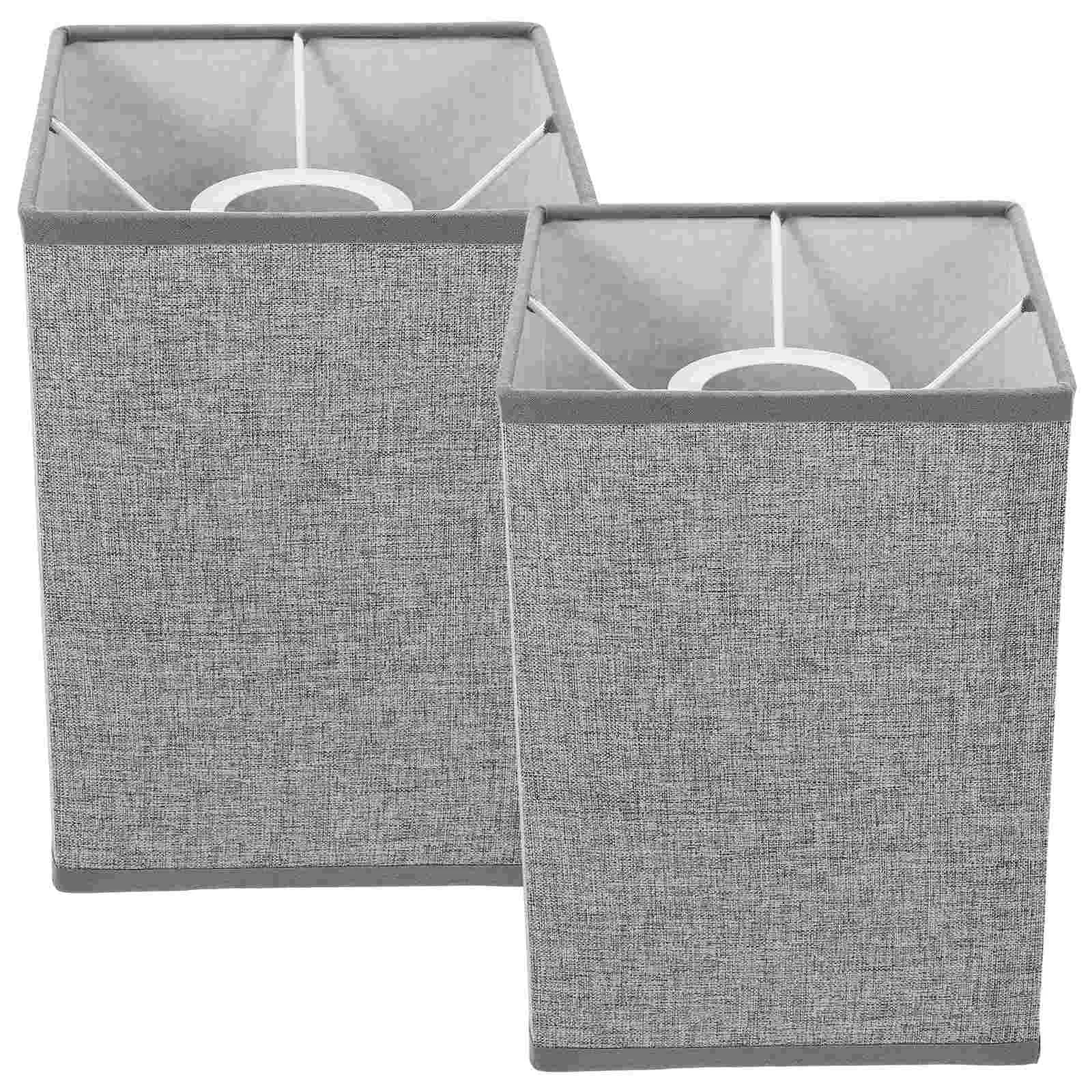 2 Pcs Light Drum Linen Lampshade Office Vintage Accessories Lampshades Table Replacement
2 Pcs Light Drum Linen Lampshade Office Vintage Accessories Lampshades Table Replacement
