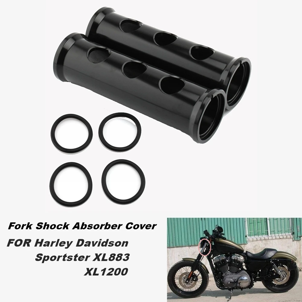 39mm Motorcycle Upper Fork Boots Slider Shock Absorber Cover For Harley-Davidson Sportster XL883 XL1200 Front Fork Cover 00-15
39mm Motorcycle Upper Fork Boots Slider Shock Absorber Cover For Harley-Davidson Sportster XL883 XL1200 Front Fork Cover 00-15