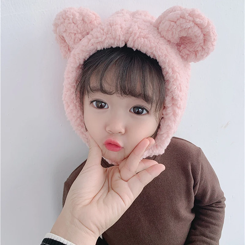 Winter Kids Bunny Hat Cute Plush Warm Baby Hat For Boy Girl Imitation Lamb Wool Baby Bonnet Infant Beanie Kids Cap 1-3 Years
Winter Kids Bunny Hat Cute Plush Warm Baby Hat For Boy Girl Imitation Lamb Wool Baby Bonnet Infant Beanie Kids Cap 1-3 Years