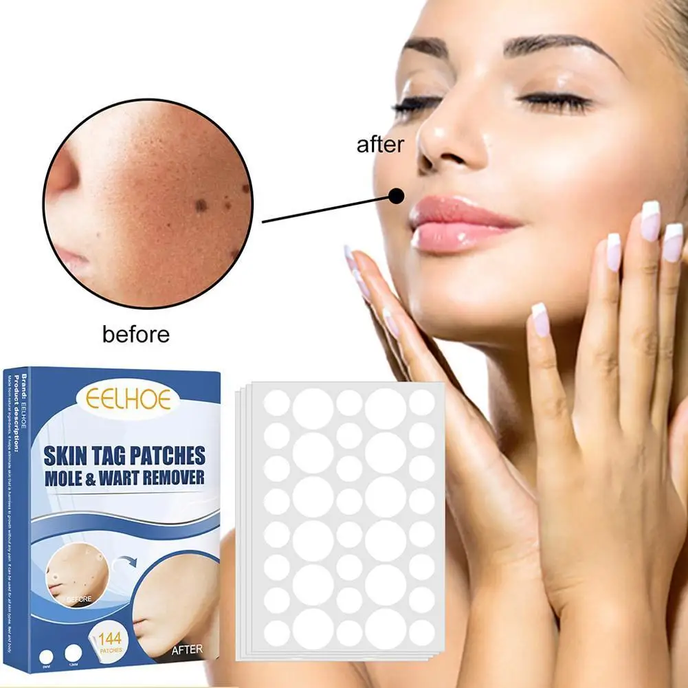 144pcs Skin Tag Remover Warts Remover Patch Wart Treatment Herbal Extract Face Corn Plaster Acne Warts Patch(8/12mm)
144pcs Skin Tag Remover Warts Remover Patch Wart Treatment Herbal Extract Face Corn Plaster Acne Warts Patch(8/12mm)