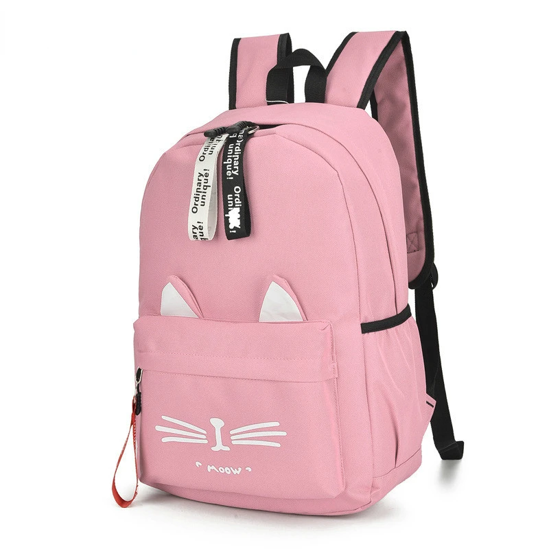 New Both Shoulders Girls Backpack Lovely Cat Ears Student Children School Bags for Boys Bag Kids Mochila Escolar Cartable Enfant
New Both Shoulders Girls Backpack Lovely Cat Ears Student Children School Bags for Boys Bag Kids Mochila Escolar Cartable Enfant