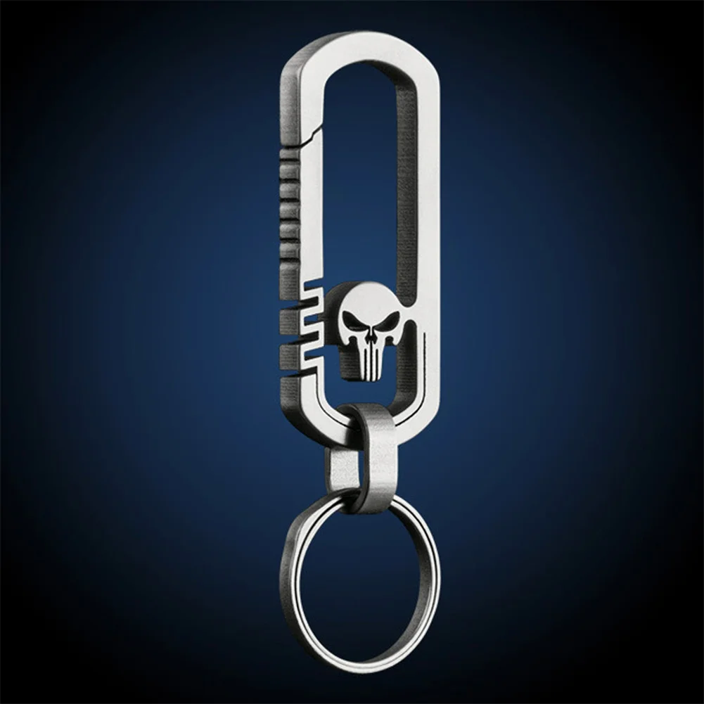 Key Ring Titanium Alloy Keyring Round Ring Outdoor EDC Tool Keychain Car Accessories quick release Carabiner Safety Hook
Key Ring Titanium Alloy Keyring Round Ring Outdoor EDC Tool Keychain Car Accessories quick release Carabiner Safety Hook