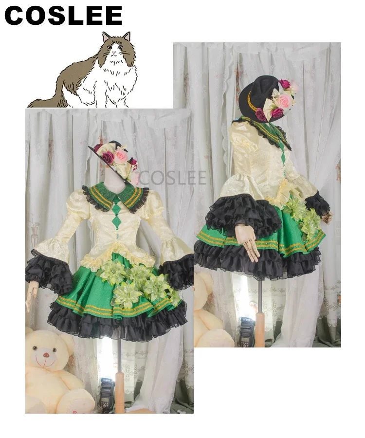 

Костюм для косплея COSLEE Project Komeiji Koishi Touhou, Милая юбка-баллон, костюм на Хэллоуин для женщин