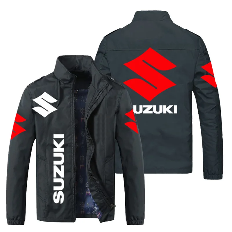 New Men's Jacket Zip Up Bomber Jacket Turn-down Collar Biker Coat Elastic Cuffs Oversized Vintage Overcoat Motorcycle Jacket Men
New Men's Jacket Zip Up Bomber Jacket Turn-down Collar Biker Coat Elastic Cuffs Oversized Vintage Overcoat Motorcycle Jacket Men