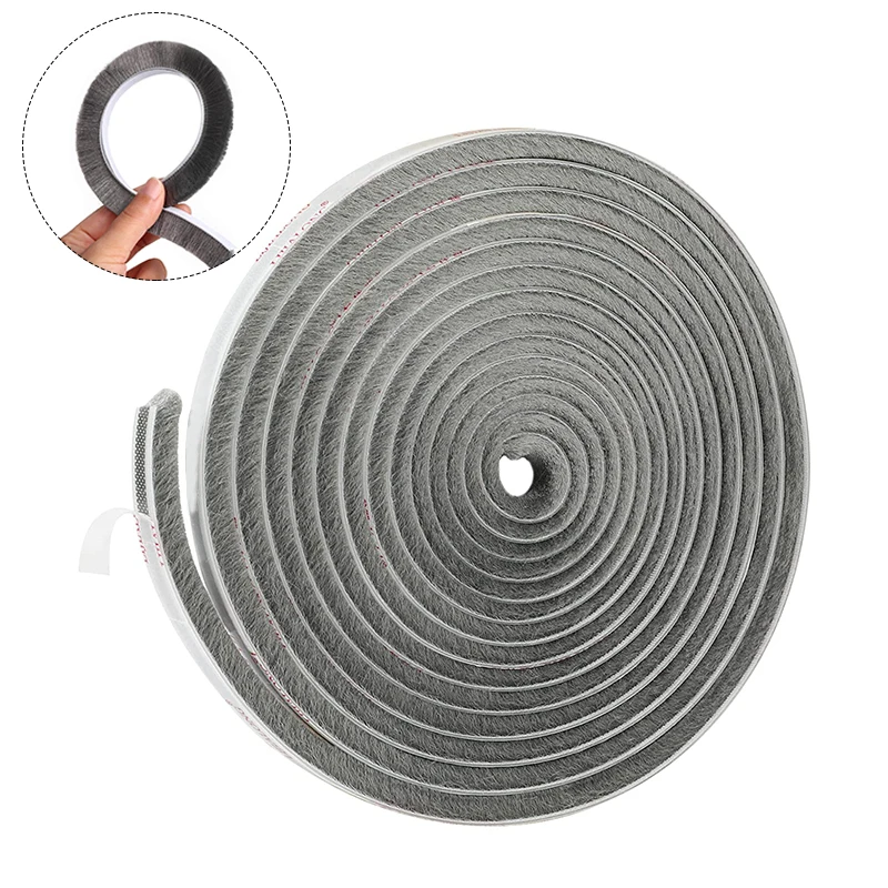 3Meters Self-adhesive Sealing Wind-proof Brush Strip For Home Door Window Sound Insulation Strip Gasket
3Meters Self-adhesive Sealing Wind-proof Brush Strip For Home Door Window Sound Insulation Strip Gasket