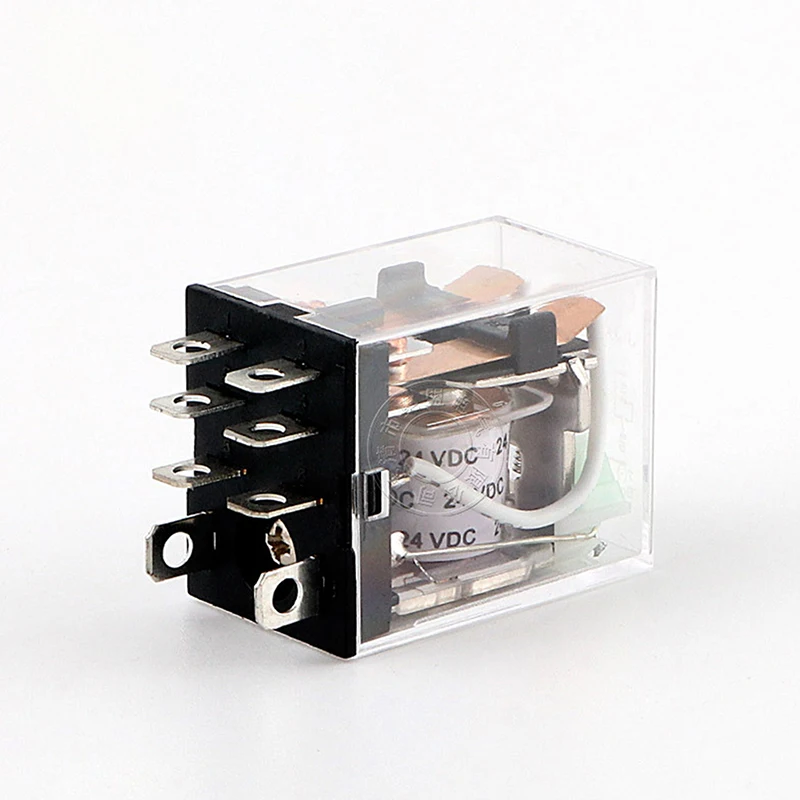 

8Pin JQX-13F HH62P High Power Relay Coil General DPDT Micro Mini Electromagnetic Relay Switch AC220V DC24V
