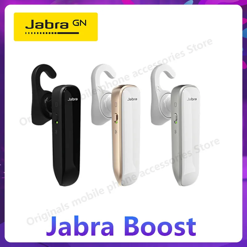 Original Jabra Boost Wireless Bluetooth Headphones Business headphone Stereo Car Phone Hands Free Headset HD Voice Headset
Original Jabra Boost Wireless Bluetooth Headphones Business headphone Stereo Car Phone Hands Free Headset HD Voice Headset