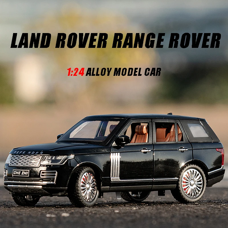 1/24 Land Rover Range Rover SUV Off-road Vehicle Alloy Model Car Collection Diecast Toy Car Simulation Sound And Light Boys Gift
1/24 Land Rover Range Rover SUV Off-road Vehicle Alloy Model Car Collection Diecast Toy Car Simulation Sound And Light Boys Gift