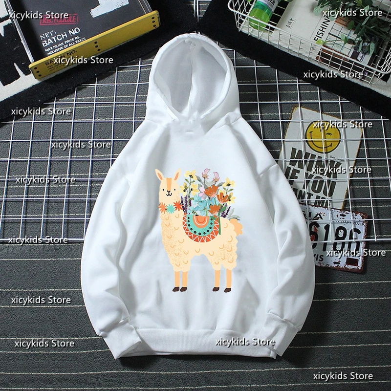 Fashion Girsl Hoodies Watercolor Lama Rainbow Cartoon Kids Spring Autumn Winter Long Sleeve Sweatshirt Cute Boys Hoodies Jacket
Fashion Girsl Hoodies Watercolor Lama Rainbow Cartoon Kids Spring Autumn Winter Long Sleeve Sweatshirt Cute Boys Hoodies Jacket