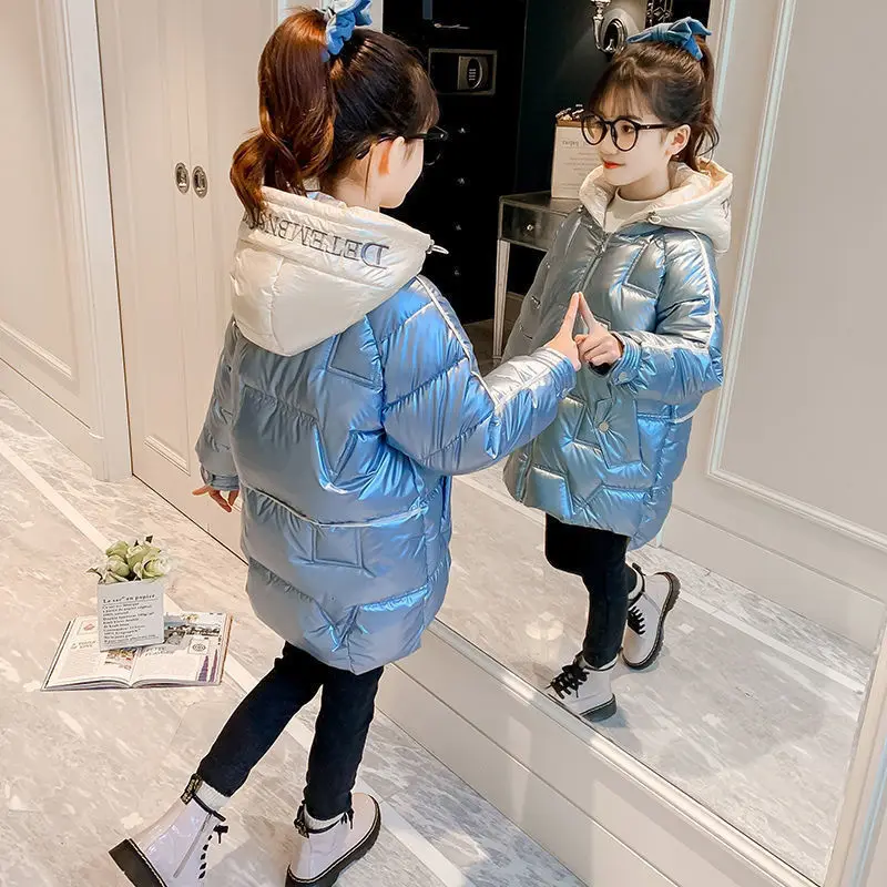Girls Winter Clothing Cotton Padded Coats Korean Outerwear Child Down Jacket Kid Parkas for Playing In The Snow 4 to14 Years Old
Girls Winter Clothing Cotton Padded Coats Korean Outerwear Child Down Jacket Kid Parkas for Playing In The Snow 4 to14 Years Old