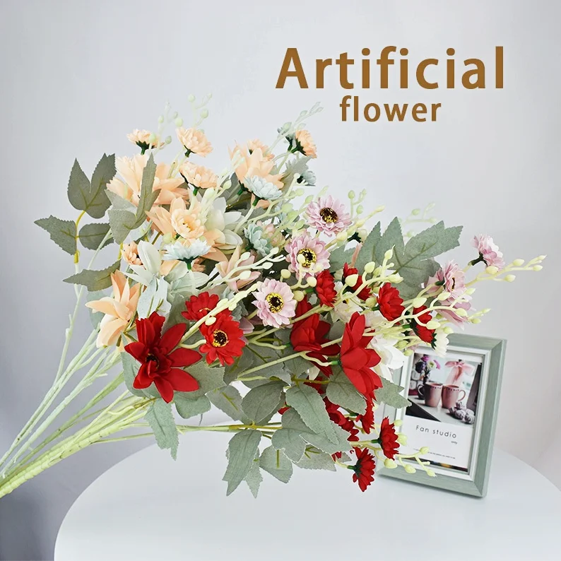 Artificial Flowers,87cm Silk Flower Dahlias,Plants,Wedding Home Living Room Decoration Flower Arrangements,Valentine's Day Gifts
Artificial Flowers,87cm Silk Flower Dahlias,Plants,Wedding Home Living Room Decoration Flower Arrangements,Valentine's Day Gifts