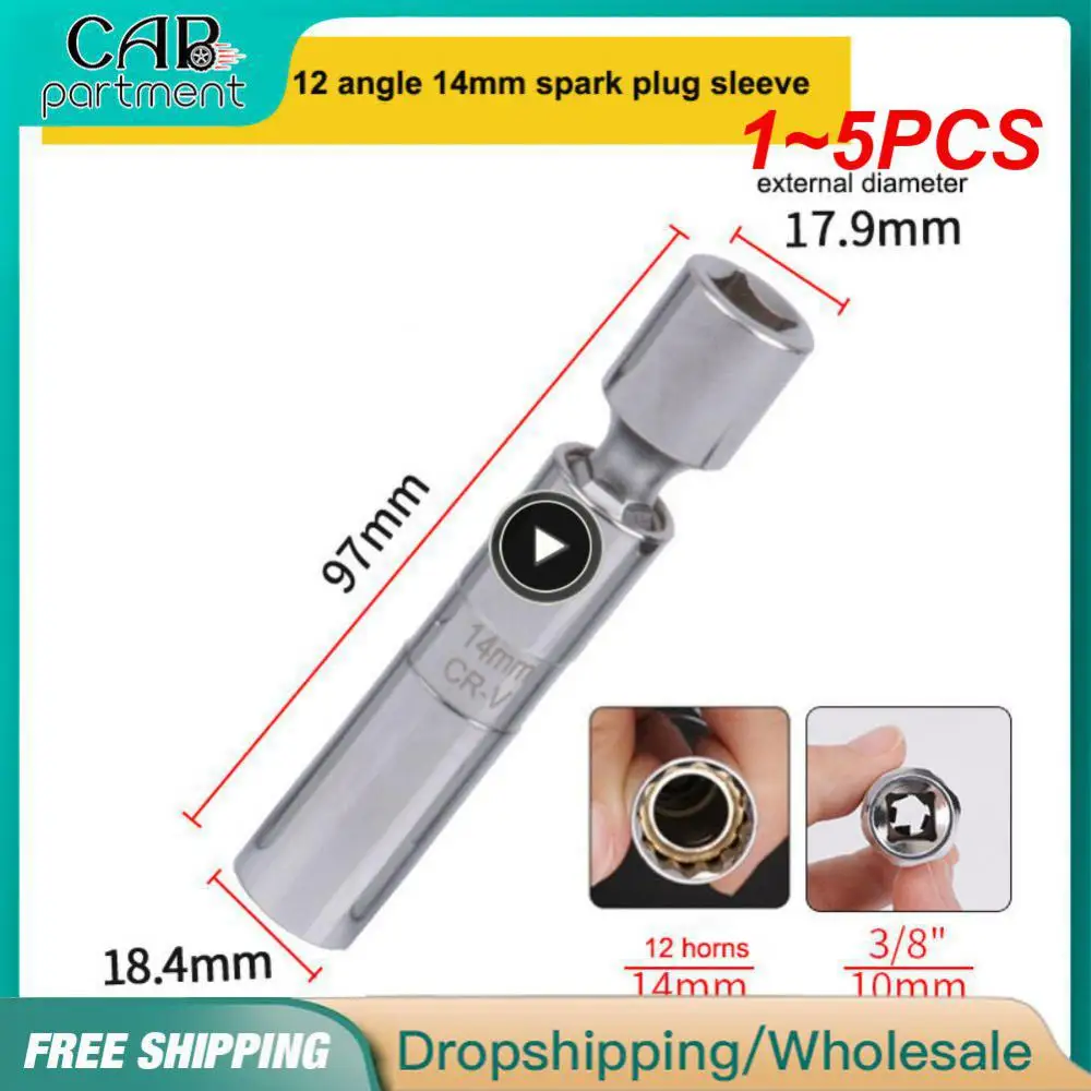 1~5PCS Magnetic 12 Angle Spark Plug Sleeve Removal Tool Laser Tools 14mm 3/8 Drive Plug For E81 E87-N43B E90-N43B E60-N43B
1~5PCS Magnetic 12 Angle Spark Plug Sleeve Removal Tool Laser Tools 14mm 3/8 Drive Plug For E81 E87-N43B E90-N43B E60-N43B