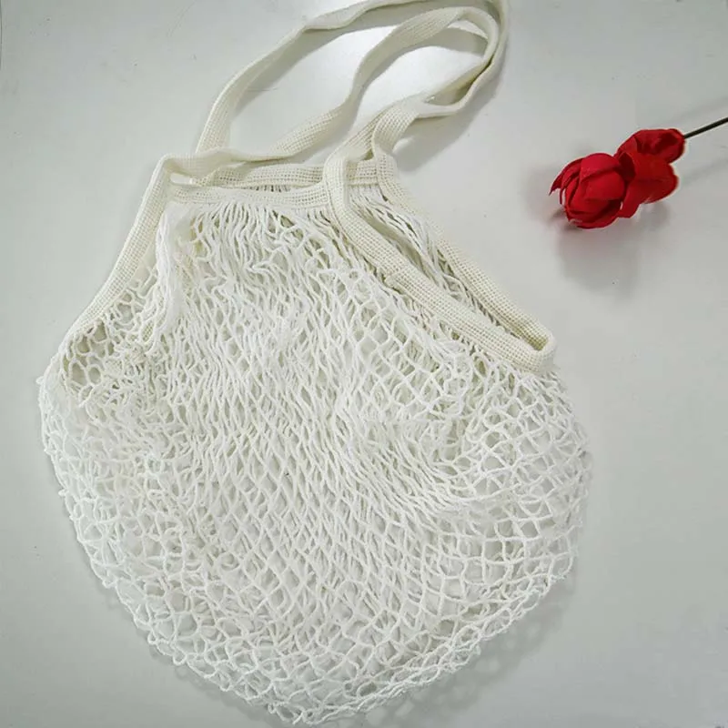 Net Cotton String Shopping Bag Reusable Mesh Market Tote for Grocery Shopper Produce Storage Fruit Vegetable Less Plastic
Net Cotton String Shopping Bag Reusable Mesh Market Tote for Grocery Shopper Produce Storage Fruit Vegetable Less Plastic