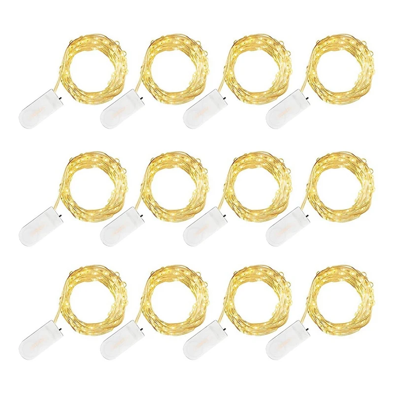 LED Fairy Lights String Lights 12 Pack Battery Operated Fairy Lights Silver Wire 20 LED For Bedroom
LED Fairy Lights String Lights 12 Pack Battery Operated Fairy Lights Silver Wire 20 LED For Bedroom