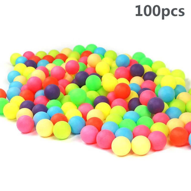 100pcs/Set Colored Ping Pong Balls Entertainment Table Tennis Ball Multi Color PP Plastic 40mm/1.57 Inch 2.4g/pc Ping Pong Balls
100pcs/Set Colored Ping Pong Balls Entertainment Table Tennis Ball Multi Color PP Plastic 40mm/1.57 Inch 2.4g/pc Ping Pong Balls
