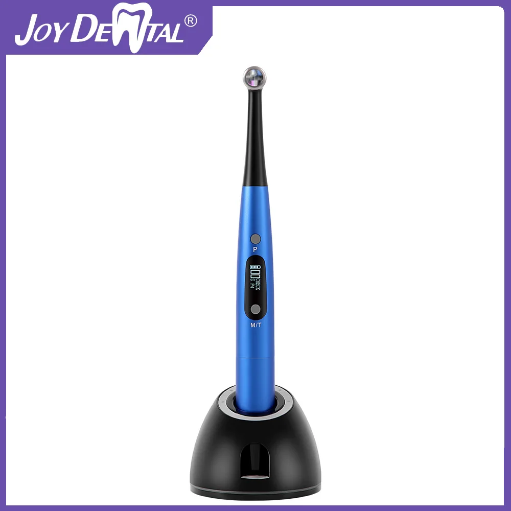 JOY DENTAL Dental LED Curing Light Wide Spectrum 1 Second Curing Metal Body Built-in Light Max 2600mW/cm²
JOY DENTAL Dental LED Curing Light Wide Spectrum 1 Second Curing Metal Body Built-in Light Max 2600mW/cm²