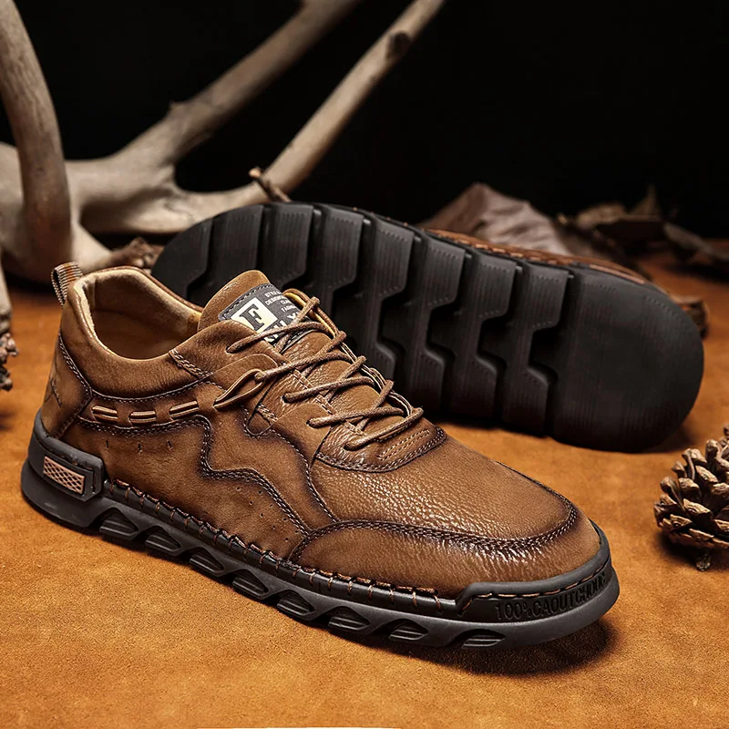 Spring Autumn British Retro Casual Leather Shoes Men's Tooling Shoes Casual Shoes Men Zapatos De Hombre Fashion Sneakers
Spring Autumn British Retro Casual Leather Shoes Men's Tooling Shoes Casual Shoes Men Zapatos De Hombre Fashion Sneakers