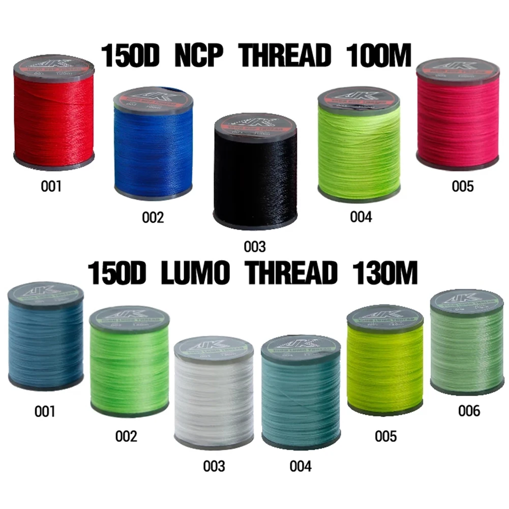 Fly Tying 150D 100M Fishing DIY Binding Thread Multicolor Luminous Sea Fishing Hot Sale fishing Assist Line parts Option Colors
Fly Tying 150D 100M Fishing DIY Binding Thread Multicolor Luminous Sea Fishing Hot Sale fishing Assist Line parts Option Colors