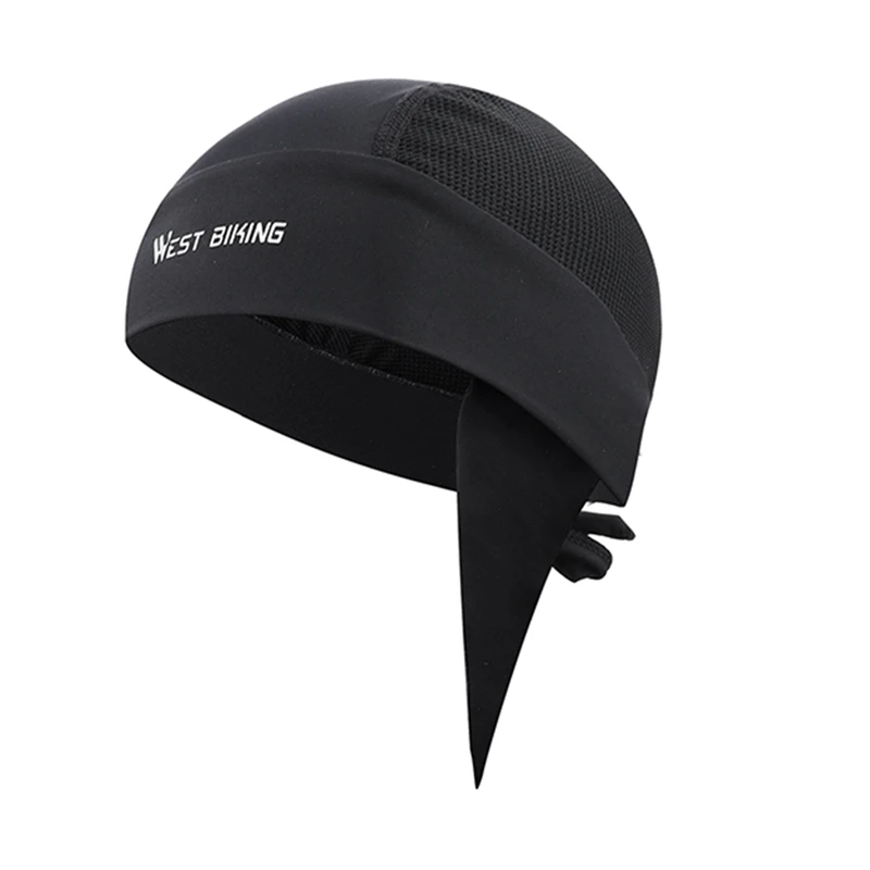 WEST BIKING Quick Dry Pure Cycling Cap Head Scarf Summer Men Running Riding Bandana Pirate Hat Hood 
WEST BIKING Quick Dry Pure Cycling Cap Head Scarf Summer Men Running Riding Bandana Pirate Hat Hood