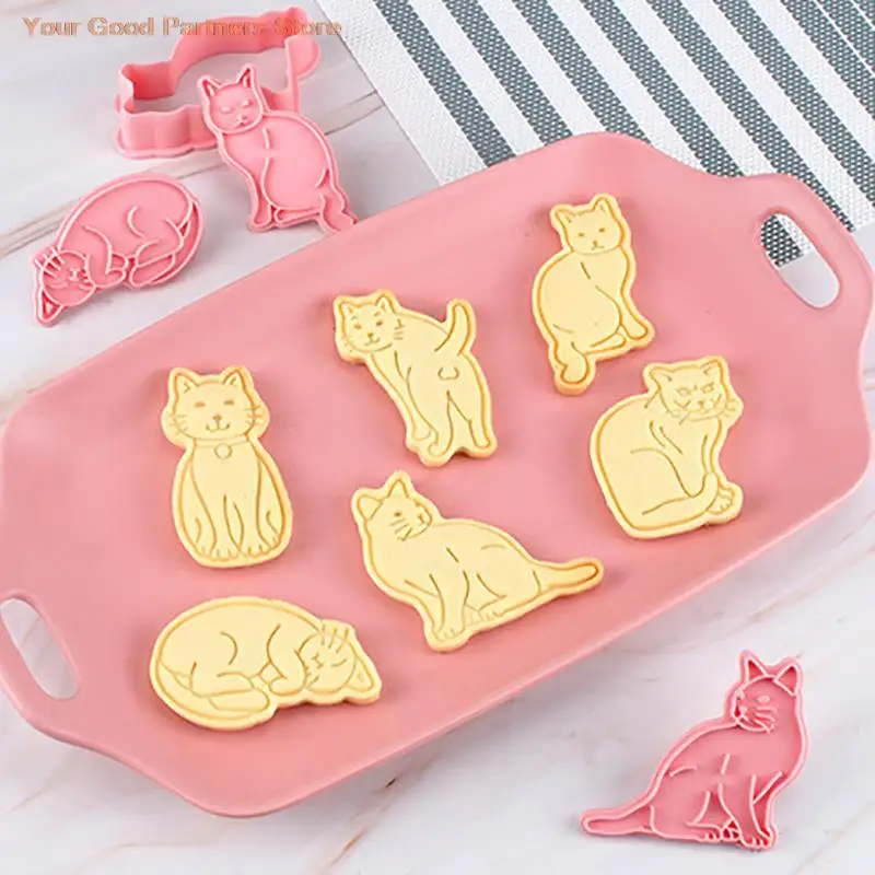 6 шт./8 шт. 3D форма для выпечки в виде кошки, собаки, рыбы, формочки для печенья, формочки для печенья, штампы для выпечки «сделай сам», формы для... 
6 шт./8 шт. 3D форма для выпечки в виде кошки, собаки, рыбы, формочки для печенья, формочки для печенья, штампы для выпечки «сделай сам», формы для...