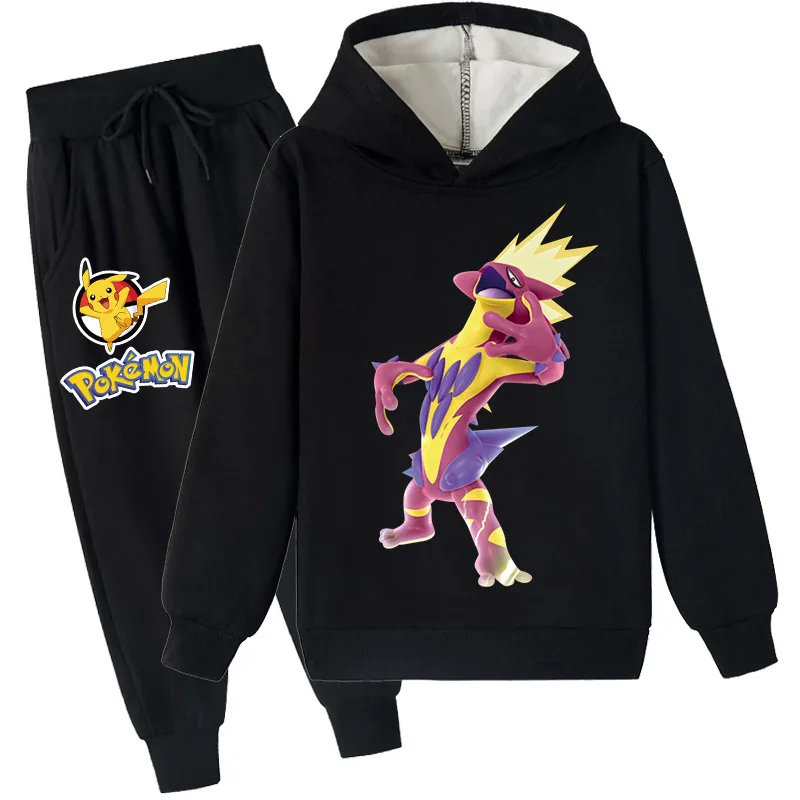 Anime Pokemon Boys and Girls Printed Cartoon Fashion Fleece Sweater Fleece Trousers Suit Two-piece Set Kids Boutique Clothing
Anime Pokemon Boys and Girls Printed Cartoon Fashion Fleece Sweater Fleece Trousers Suit Two-piece Set Kids Boutique Clothing
