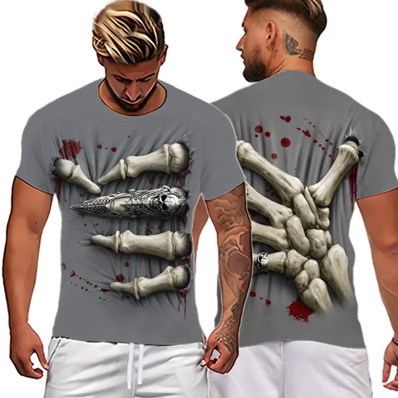 Oversized Men t shirt Classic Skull Death Graphics Printed T-Shirt Men's T-shirts Casual Short Sleeve Cool T-Shirt Tops Unisex
Oversized Men t shirt Classic Skull Death Graphics Printed T-Shirt Men's T-shirts Casual Short Sleeve Cool T-Shirt Tops Unisex