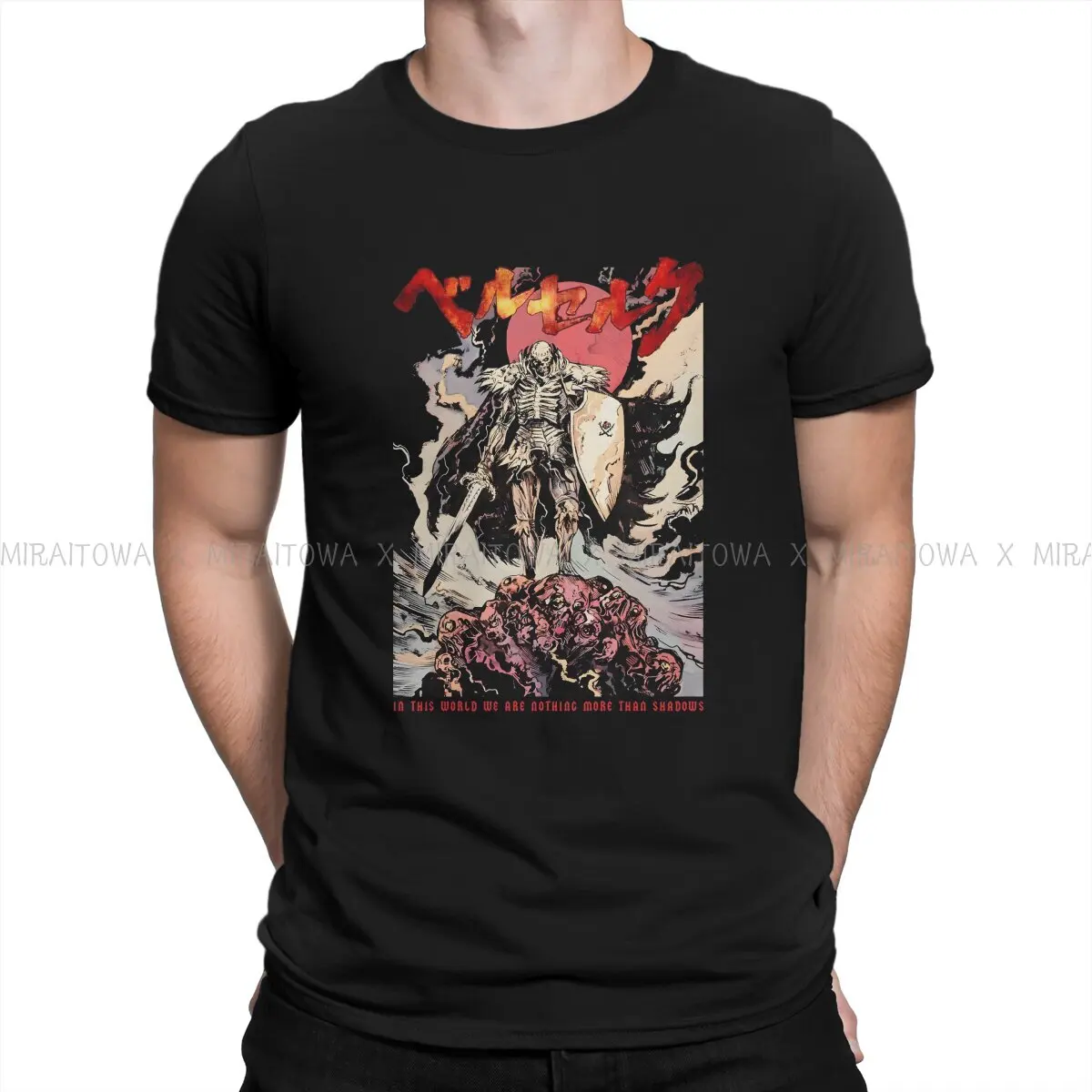 Berserk Guts Griffith Behelit Manga Pure Cotton TShirt Skull Knight Skeleton Warrior Basic T Shirt Leisure Men Tee Shirt Design
Berserk Guts Griffith Behelit Manga Pure Cotton TShirt Skull Knight Skeleton Warrior Basic T Shirt Leisure Men Tee Shirt Design