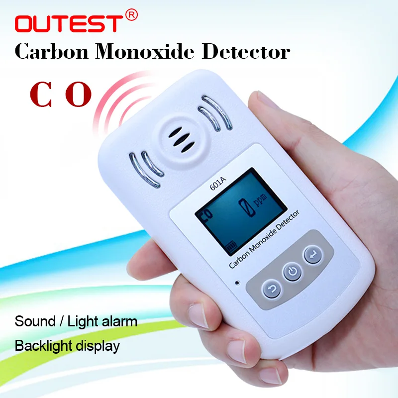 OUTEST Digital Carbon Monoxide Detector Air Quality Tester LCD Backlight CO Detector Gas Analyzer Sound Light Alarm Large
OUTEST Digital Carbon Monoxide Detector Air Quality Tester LCD Backlight CO Detector Gas Analyzer Sound Light Alarm Large