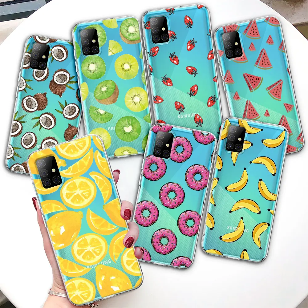 Чехол для телефона Samsung Galaxy A53, A54, A13, A52, A12, A51, A32, A71, A21s, A72, A41, A11, A42, A73, прозрачный чехол с фламинго, фруктами, роскошный
Чехол для телефона Samsung Galaxy A53, A54, A13, A52, A12, A51, A32, A71, A21s, A72, A41, A11, A42, A73, прозрачный чехол с фламинго, фруктами, роскошный