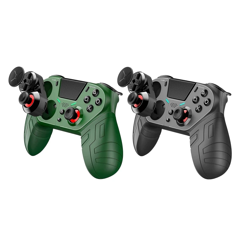 Wireless Game Controller Gamepad Joystick with 4xProgrammable Back Buttons for PS4 Elite/Slim/Pro Console Support PC
Wireless Game Controller Gamepad Joystick with 4xProgrammable Back Buttons for PS4 Elite/Slim/Pro Console Support PC
