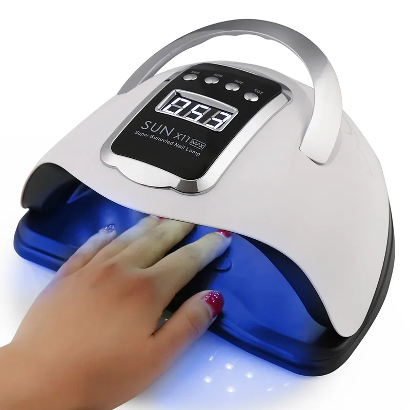 280w Sun X11 Max Quick Drying Smart Touch Sensor Switch Portable Professional UV Led Nail Lamp 66 Luzes Nail Baking Light
280w Sun X11 Max Quick Drying Smart Touch Sensor Switch Portable Professional UV Led Nail Lamp 66 Luzes Nail Baking Light