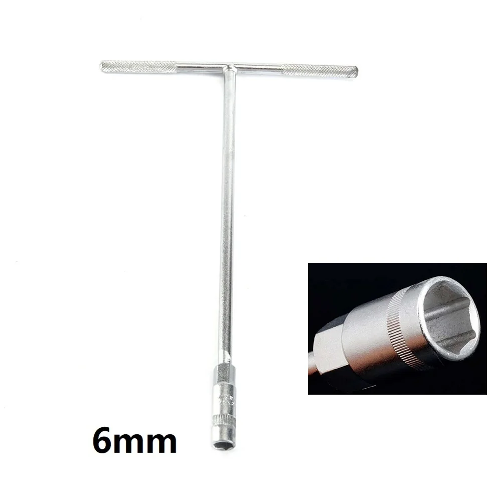 6mm-19mm T Type Universal Socket Wrench Steel Spanner Hand Tools For Auto Repair Heat Treatment High Hardness Good Toughness
6mm-19mm T Type Universal Socket Wrench Steel Spanner Hand Tools For Auto Repair Heat Treatment High Hardness Good Toughness