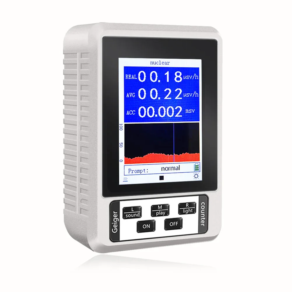 XR1 BR-9B Nuclear Radiation Detector Geiger Counter Beta Gamma X-Ray Detector Radiation Tester High Sensitivity
XR1 BR-9B Nuclear Radiation Detector Geiger Counter Beta Gamma X-Ray Detector Radiation Tester High Sensitivity