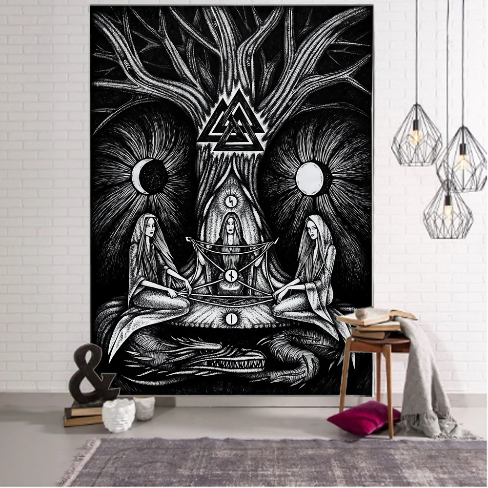 Bliss Witchcraft Decor Tapestry Mandala Boho Tapestry Art Deco Blanket Curtain Hanging Home Bedroom
Bliss Witchcraft Decor Tapestry Mandala Boho Tapestry Art Deco Blanket Curtain Hanging Home Bedroom