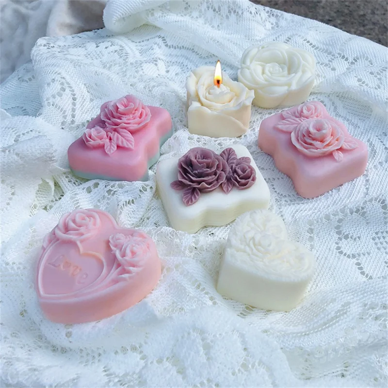 DIY Candle Silicone Mold Flower Candle Soap Making Mould Handmade Crafts Ornament Silicone Molds Kitchen Baking Chocolate Moulds
DIY Candle Silicone Mold Flower Candle Soap Making Mould Handmade Crafts Ornament Silicone Molds Kitchen Baking Chocolate Moulds