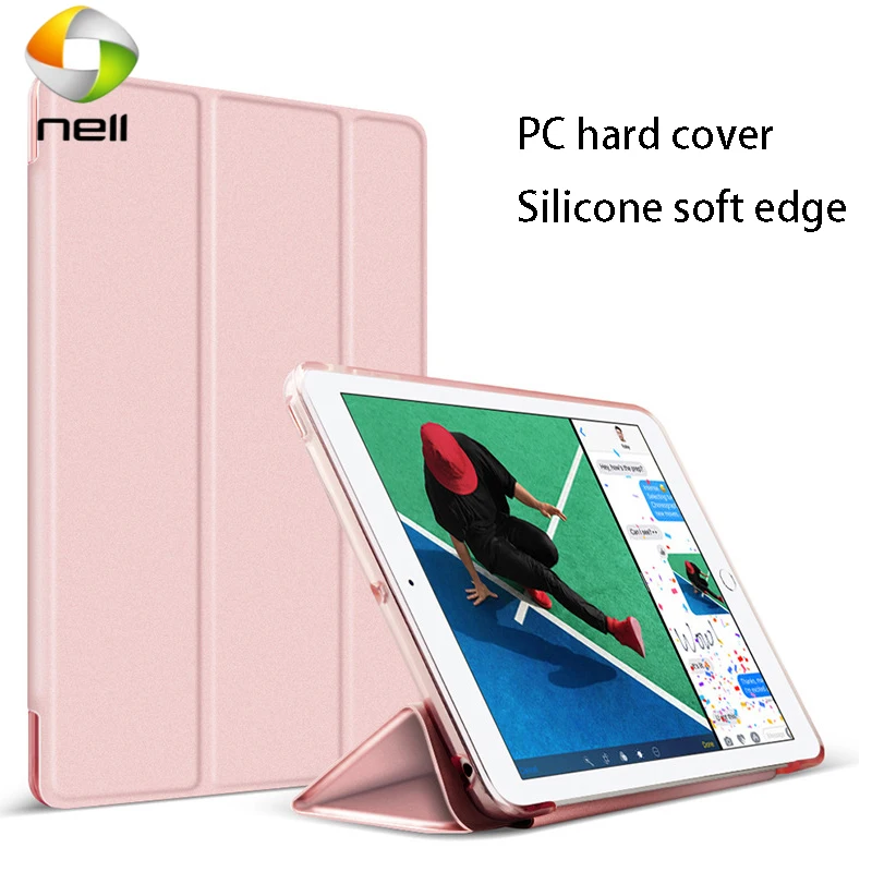 Smart Case iPad 9.7 Cases 2017 2018 5th 6th Generation Case Funda PC Hard Cover Silicone Soft Edge A1822 A1823 A1893 A1954 capa
Smart Case iPad 9.7 Cases 2017 2018 5th 6th Generation Case Funda PC Hard Cover Silicone Soft Edge A1822 A1823 A1893 A1954 capa