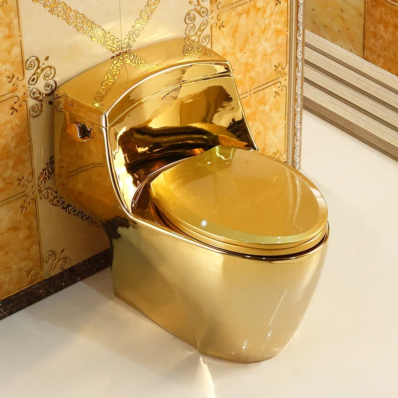 Household European-Style Flush Side Press Toilet Golden Toilet Ultra-High Siphon Water-Saving Deodorant Color Toilet
Household European-Style Flush Side Press Toilet Golden Toilet Ultra-High Siphon Water-Saving Deodorant Color Toilet