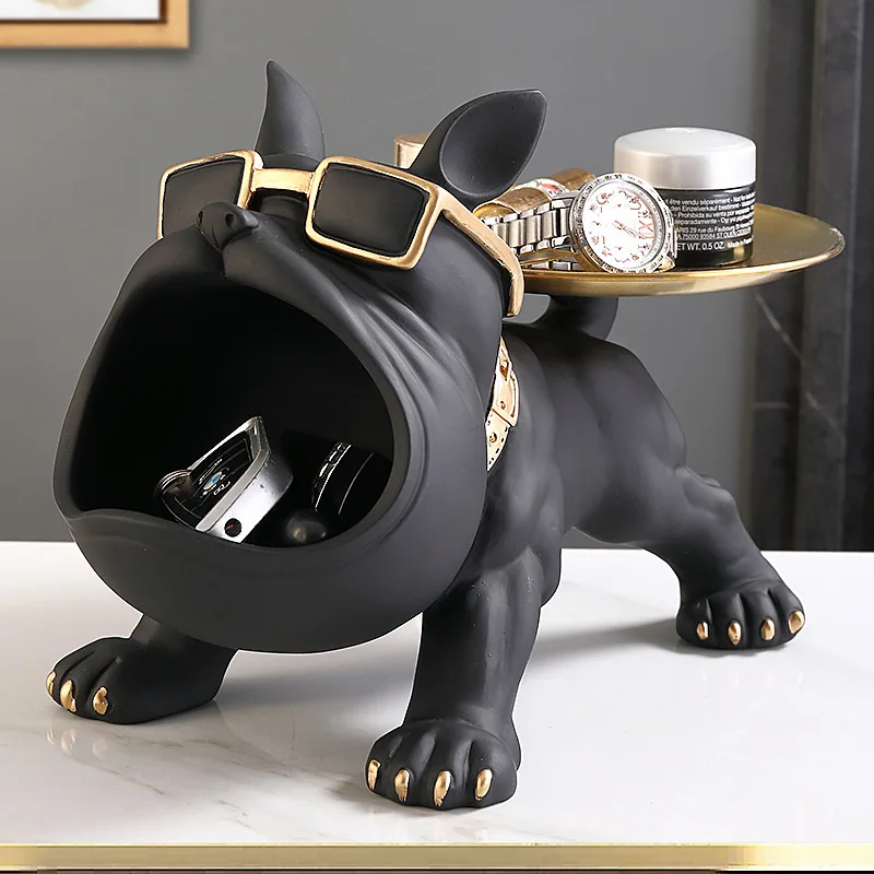 Cool French Bulldog Butler Décor with Tray Big Mouth Dog Statue Home Décor Storage Box Animal Resin Sculputre Figurine Art Gift
Cool French Bulldog Butler Décor with Tray Big Mouth Dog Statue Home Décor Storage Box Animal Resin Sculputre Figurine Art Gift
