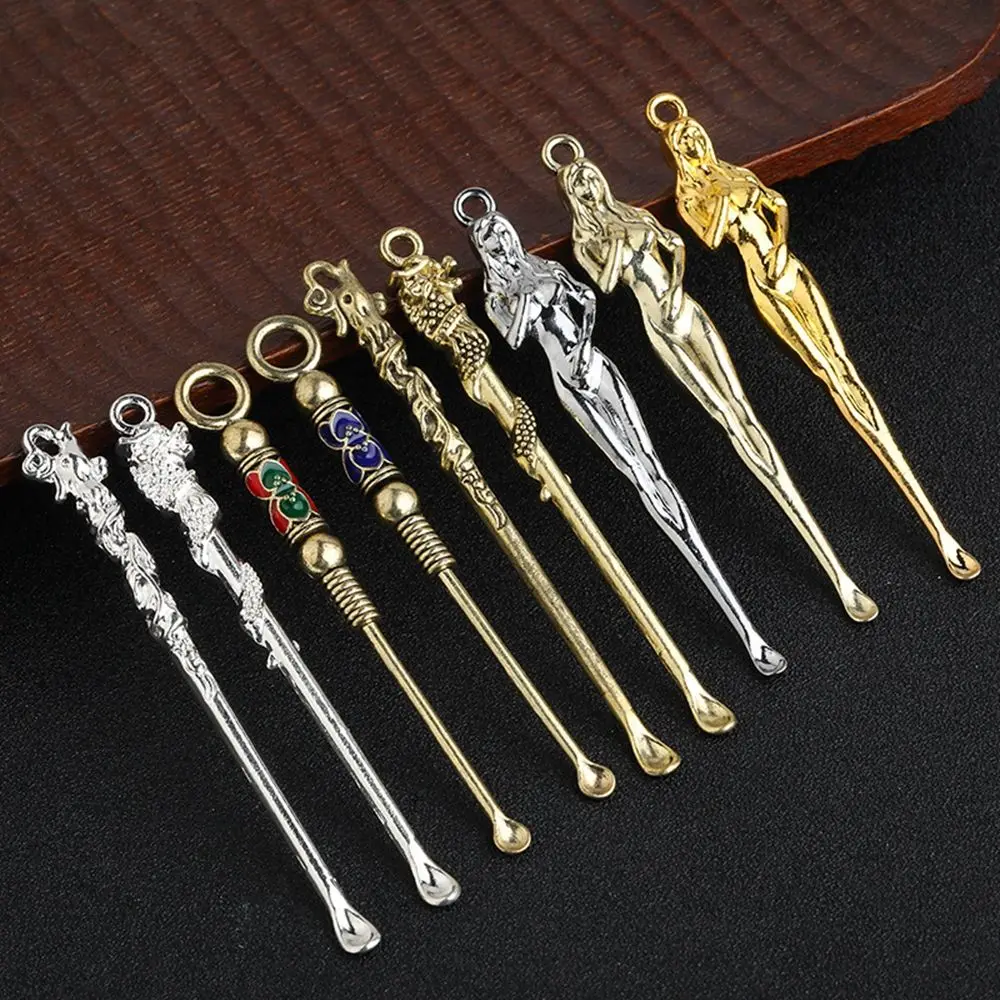 1pc Ear Spoons Retro Brass Dragon Portable Ear Cleaning Tool Ear Pick Ear Wax Remover Curette Cleaner Keychain Pendants
1pc Ear Spoons Retro Brass Dragon Portable Ear Cleaning Tool Ear Pick Ear Wax Remover Curette Cleaner Keychain Pendants