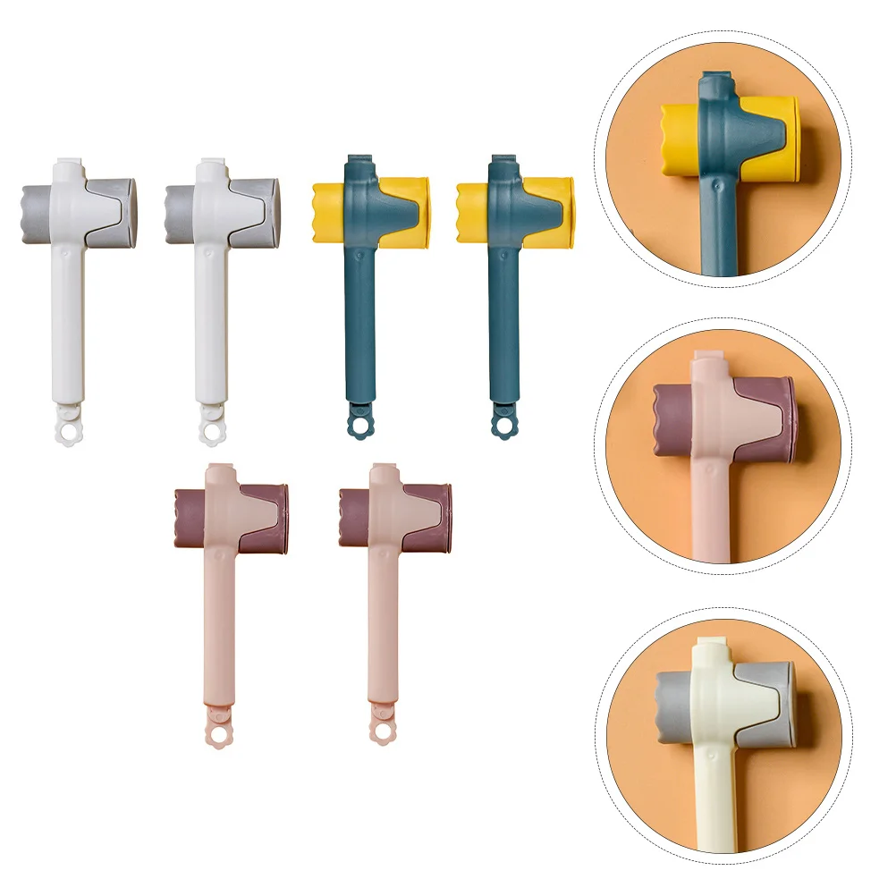 6pcs Dual Slots Food Bag Clips Food Bag Sealing Clamp Food Sealing Clips With Outlet
6pcs Dual Slots Food Bag Clips Food Bag Sealing Clamp Food Sealing Clips With Outlet