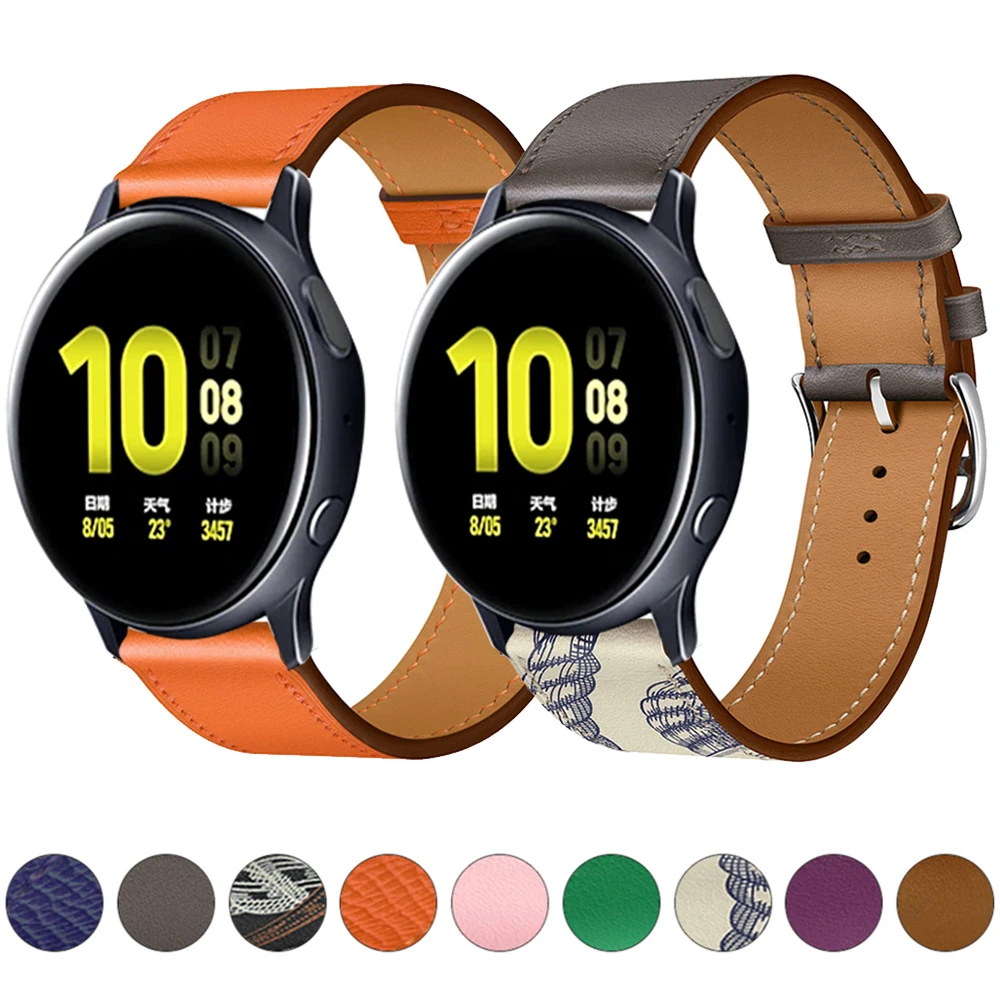 Кожаный ремешок для Samsung Galaxy Watch Classic 4 3 40/44 мм 42 мм 46 мм 41/45 мм браслет S3 Active 2 Gear 20 мм 22 мм браслеты
Кожаный ремешок для Samsung Galaxy Watch Classic 4 3 40/44 мм 42 мм 46 мм 41/45 мм браслет S3 Active 2 Gear 20 мм 22 мм браслеты