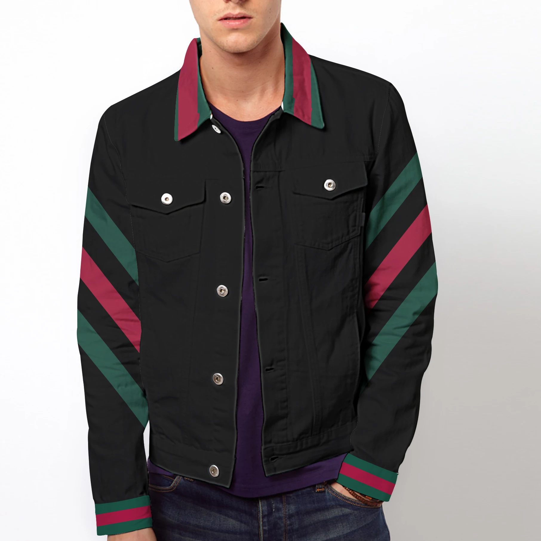 2022 Men's Denim Jacket Spring Autumn Business Fashion Casual Denim Jacket Classic Brand Long Sleeve
2022 Men's Denim Jacket Spring Autumn Business Fashion Casual Denim Jacket Classic Brand Long Sleeve