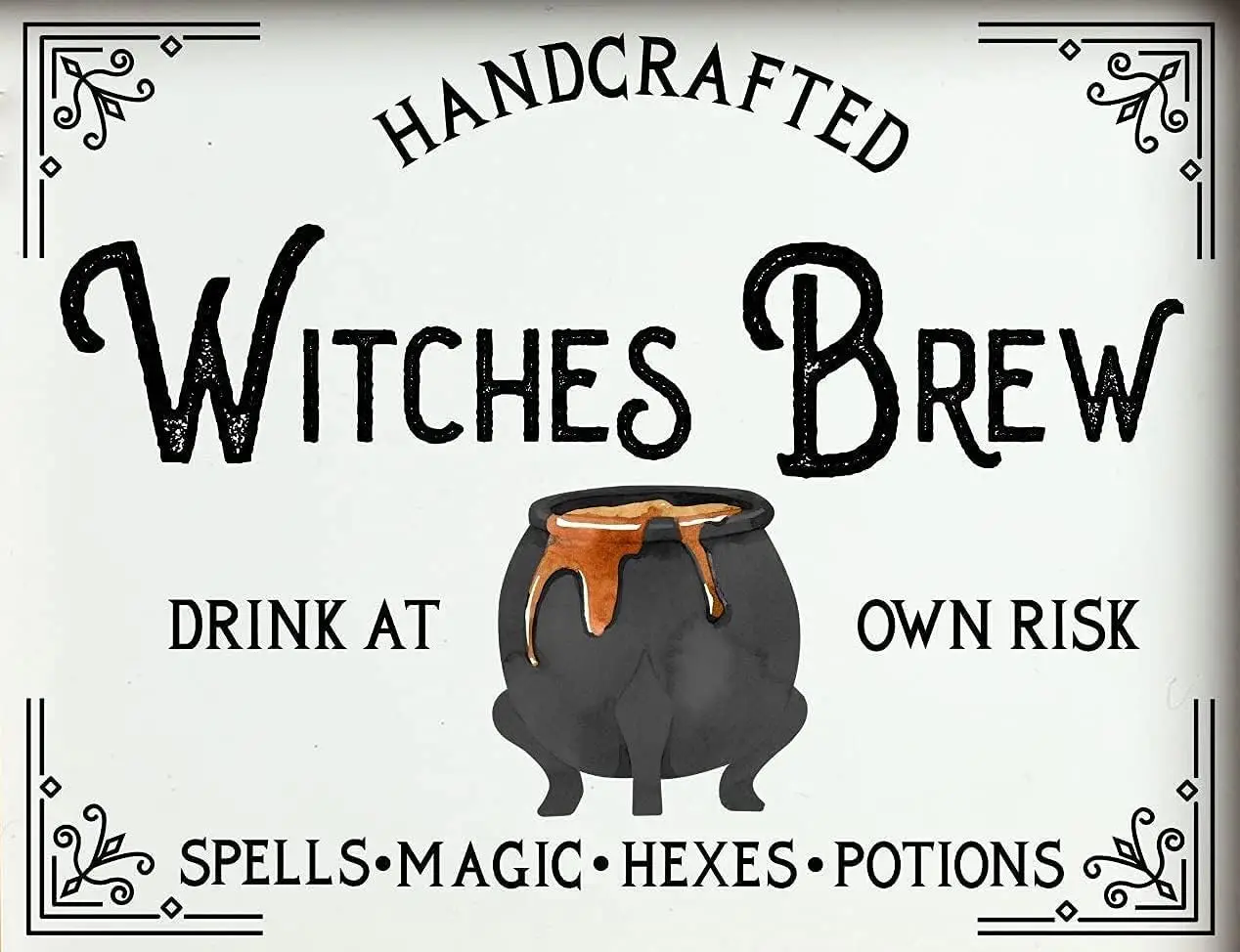 Witches Brew Halloween Sign Halloween Decor Halloween Fall Decor Wall Art Witch Wall Art Metal Tin Signs Vintage 8x12 Inch White 
Witches Brew Halloween Sign Halloween Decor Halloween Fall Decor Wall Art Witch Wall Art Metal Tin Signs Vintage 8x12 Inch White