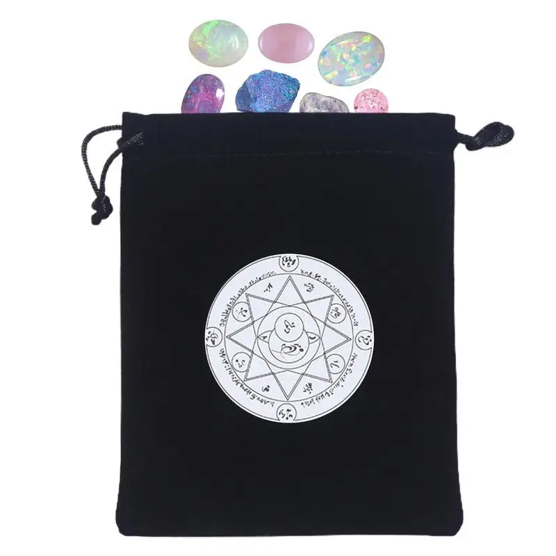 Velvet Tarots Card Storage Bag Oracle Card Witch Divination Accessories Drawstring Pouch Tarot Cards Supplies
Velvet Tarots Card Storage Bag Oracle Card Witch Divination Accessories Drawstring Pouch Tarot Cards Supplies