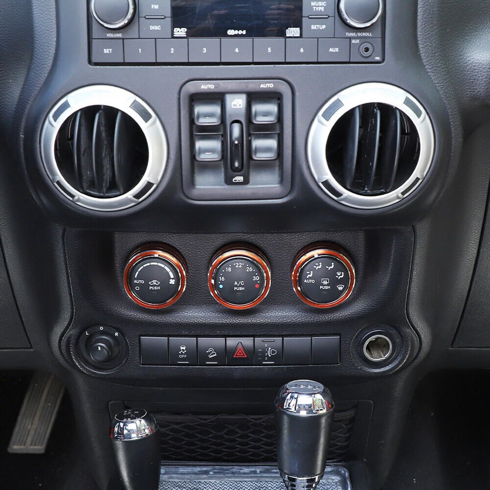 Durable High Quality Replacement Useful Brand New Knob Cover Part Switch For Jeep Wrangler JK 2011-17 Knob Cover
Durable High Quality Replacement Useful Brand New Knob Cover Part Switch For Jeep Wrangler JK 2011-17 Knob Cover