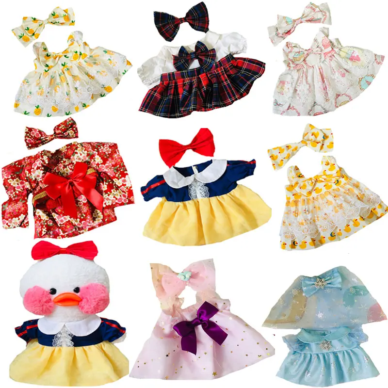 Clothes for Lalafanfan Duck Clothes Cafe Duck Dress Clothing Set 30cm Morning Soft Toy Clothes Stuffed Duck Doll Accessories
Clothes for Lalafanfan Duck Clothes Cafe Duck Dress Clothing Set 30cm Morning Soft Toy Clothes Stuffed Duck Doll Accessories