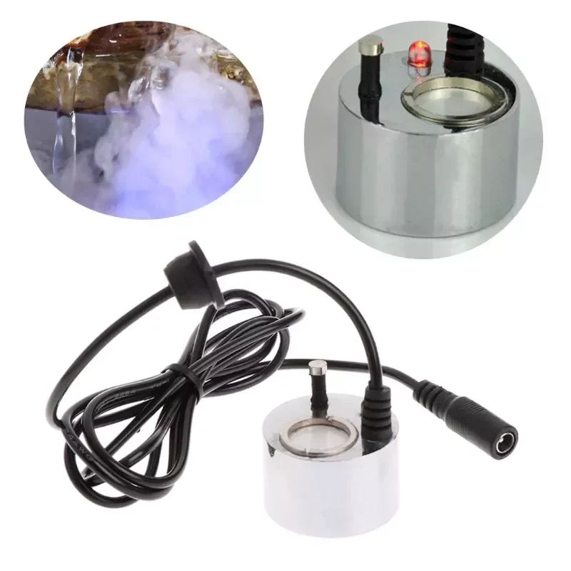 Colorful Light Ultrasonic Mist Maker Fogger Water Fountain Pond Decoration
Colorful Light Ultrasonic Mist Maker Fogger Water Fountain Pond Decoration
