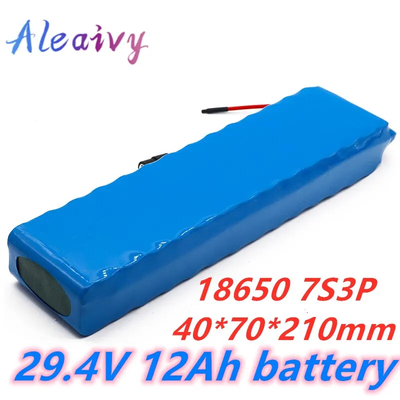 24V 12Ah 7s3p 18650 battery lithium battery 29.4v 12000mAh Electric bicycle moped electric Lithium ion Battery pack
24V 12Ah 7s3p 18650 battery lithium battery 29.4v 12000mAh Electric bicycle moped electric Lithium ion Battery pack